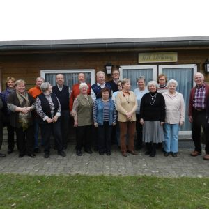 Gruppenfoto mit Seniorenverein