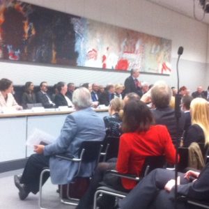 Joachim Gauck spricht vor der SPD-Fraktion