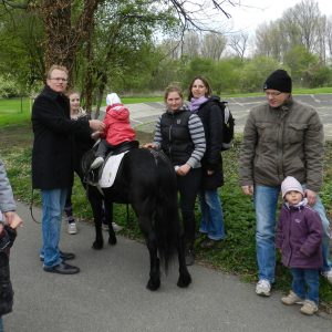 Jochen Ott beim Ponyreiten 2012