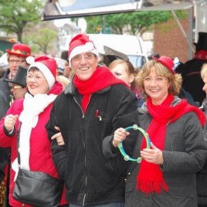 Rote Jecken am Porzer Zugweg 2013