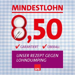 WIR wollen den Mindestlohn