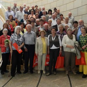 Auf in den Landtag 2013: Gruppenfoto