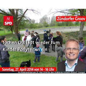 Einladung Ponyreiten 2014