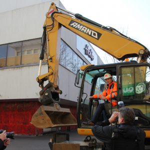 Baggerkurs auf Hertie