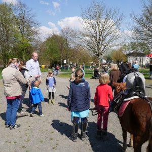 Jochen Ott beim Ponyreiten 2016
