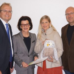 Jochen Ott, Gisela Walsken, Christina Kirsch und Frank Küchenhoff