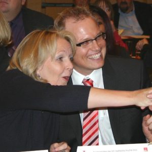 a Kraft und Ott beim Neujahrsempfang