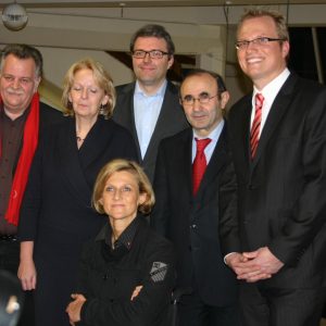 a Landtagskandidaten mit Hannelore