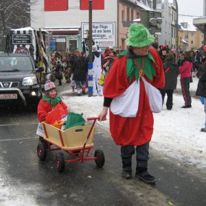 Paula und Jochen beim Zoch