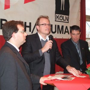 Jochen Ott beim Frühjahrsempfang Rath/Heumar