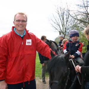 Ponyreiten mit Jochen