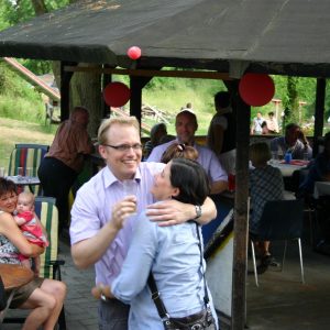 Jochen und Julia auf dem BSP