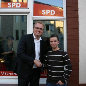 Jochen Ott mit Marcel Docters